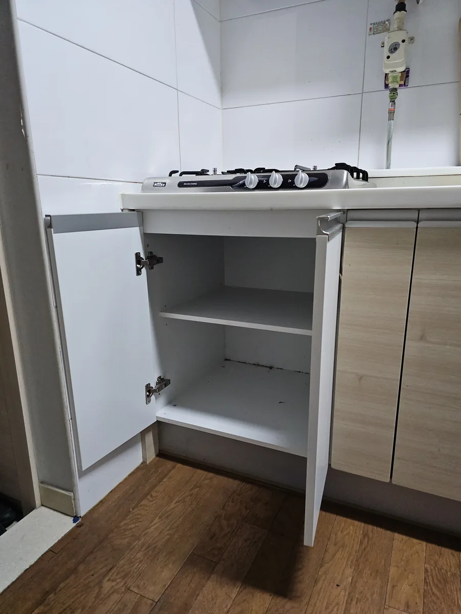 오븐장리폼 일체형 레인지 교체 하부장